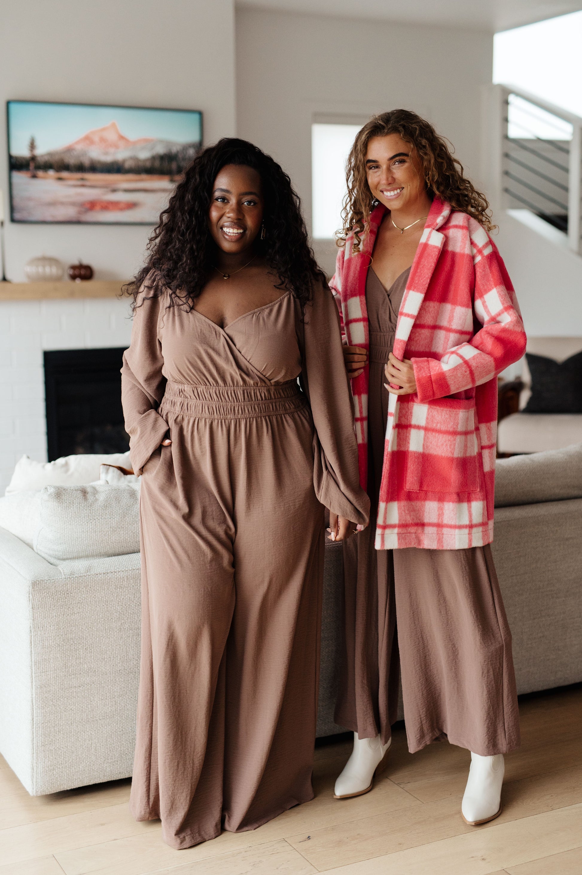 Wandering Vista Wide Leg Jumpsuit - Shop All Around Divas