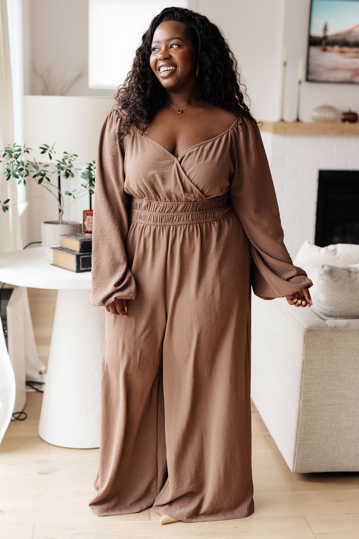 Wandering Vista Wide Leg Jumpsuit - Shop All Around Divas