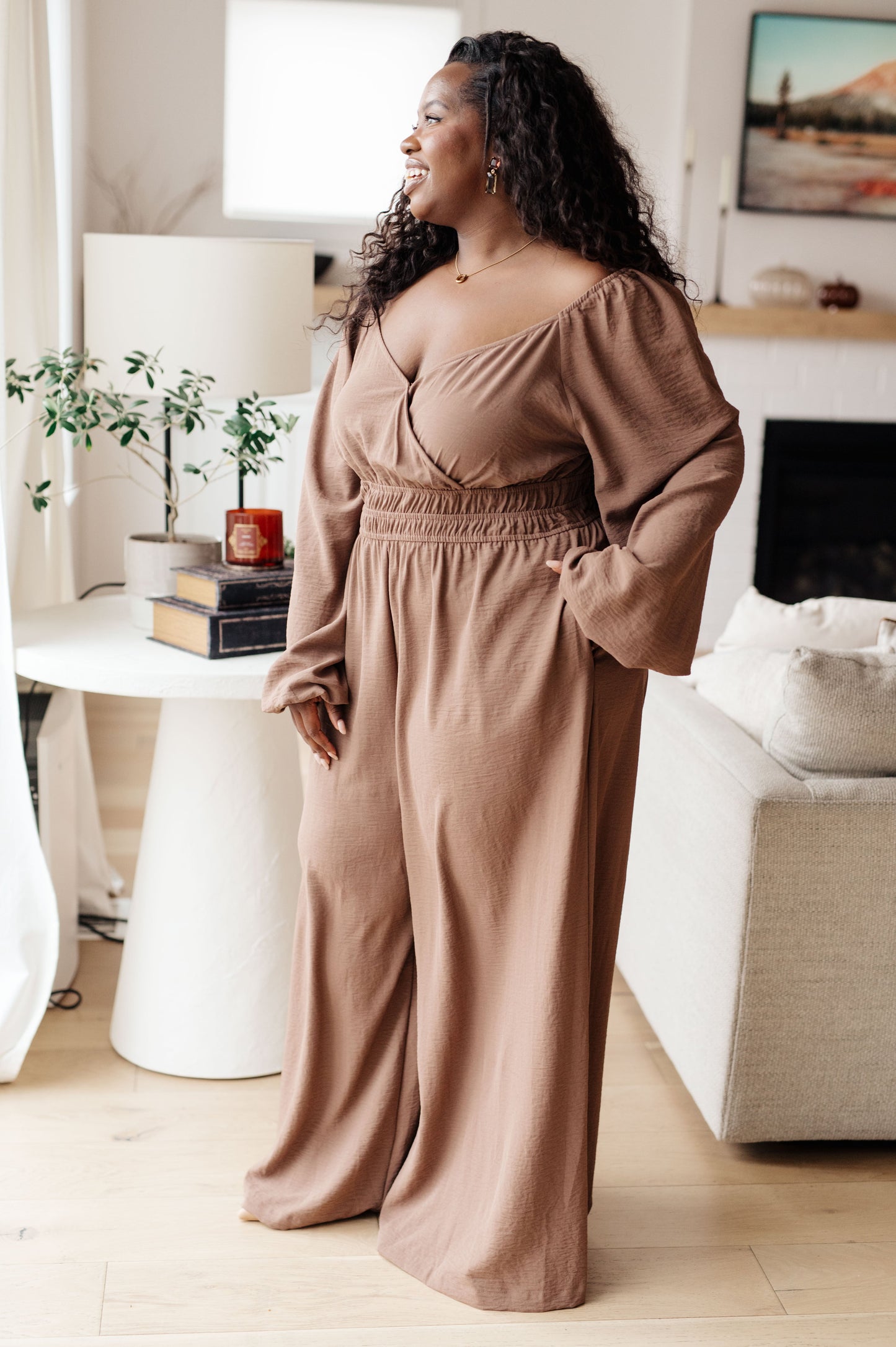 Wandering Vista Wide Leg Jumpsuit - Shop All Around Divas