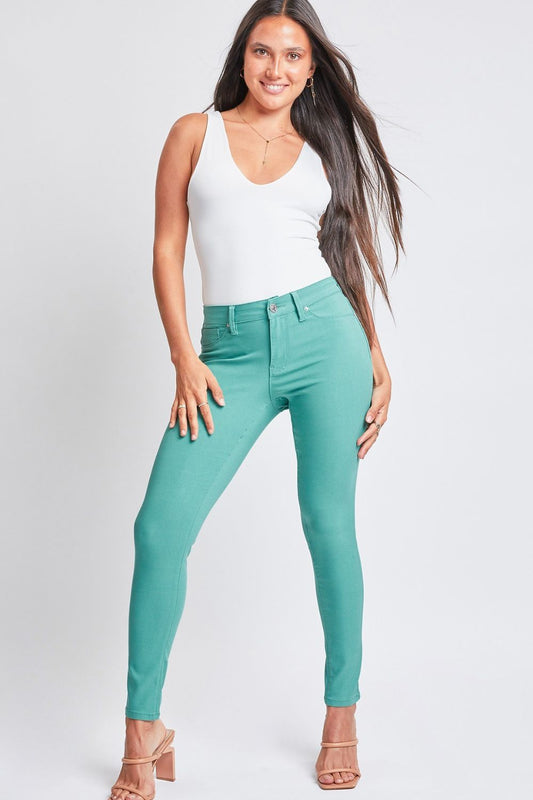 YMI Jeanswear Hyperstretch Mid-Rise Skinny Pants - Shop All Around Divas