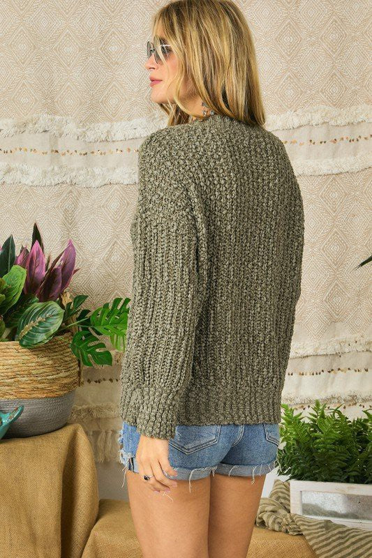 Shania Sweater - Olive