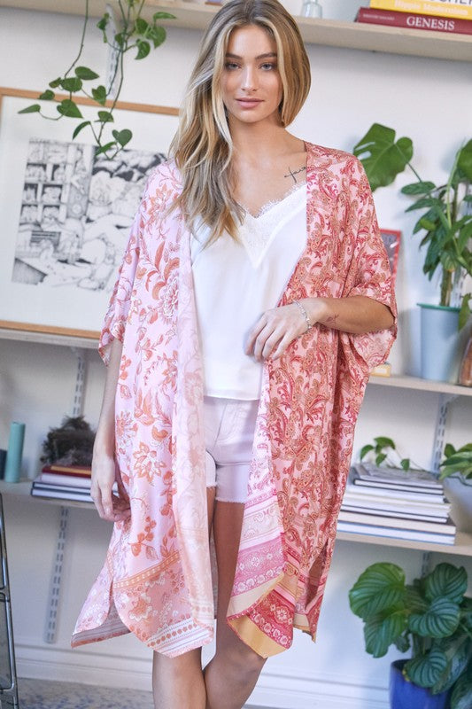 Lucille Kimono - Pink