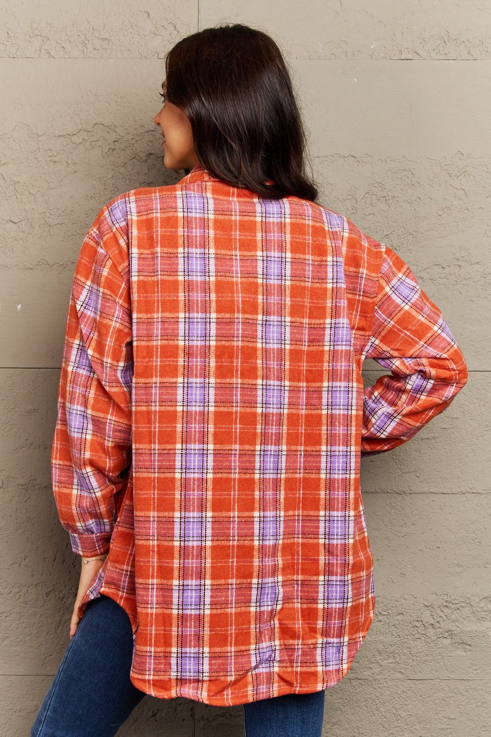 Katrina Plaid Shacket Jacket - 8 Colors - Shop All Around Divas