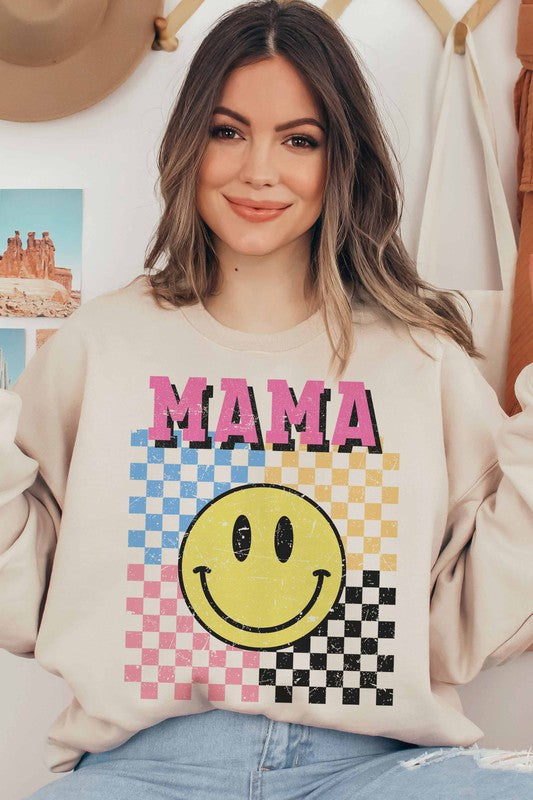 Smiley Mama Pullover - Shop All Around Divas