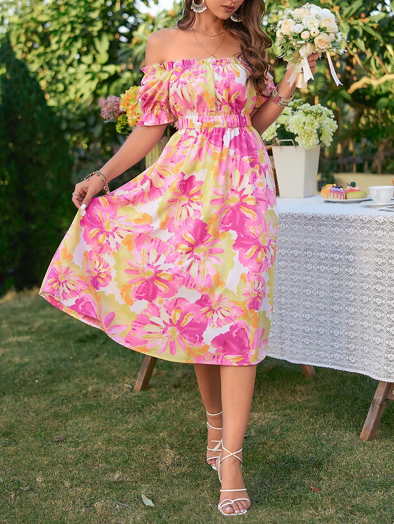 Fridays Best Floral  Dress - Shop All Around Divas