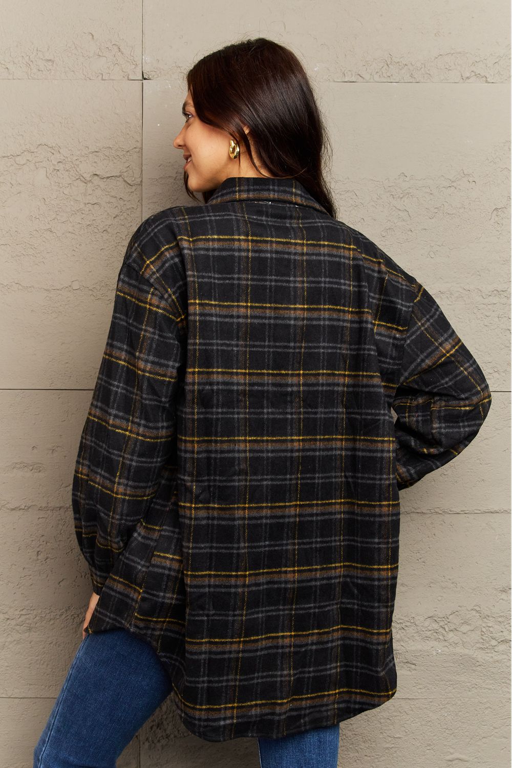 Katrina Plaid Shacket Jacket - 8 Colors - Shop All Around Divas