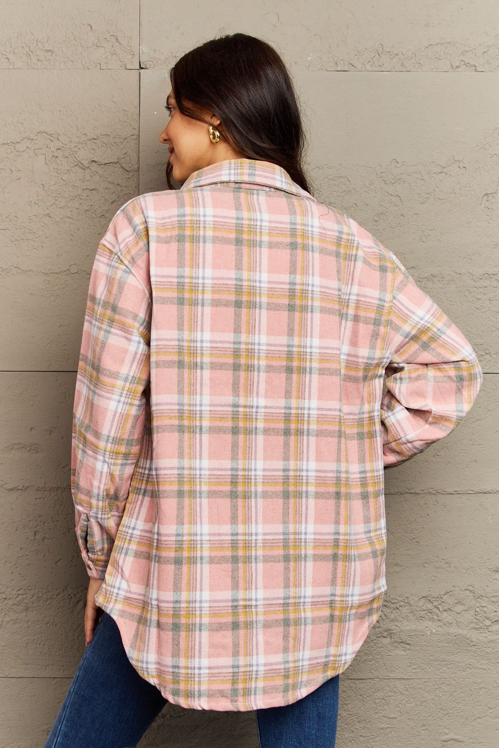 Katrina Plaid Shacket Jacket - 8 Colors - Shop All Around Divas