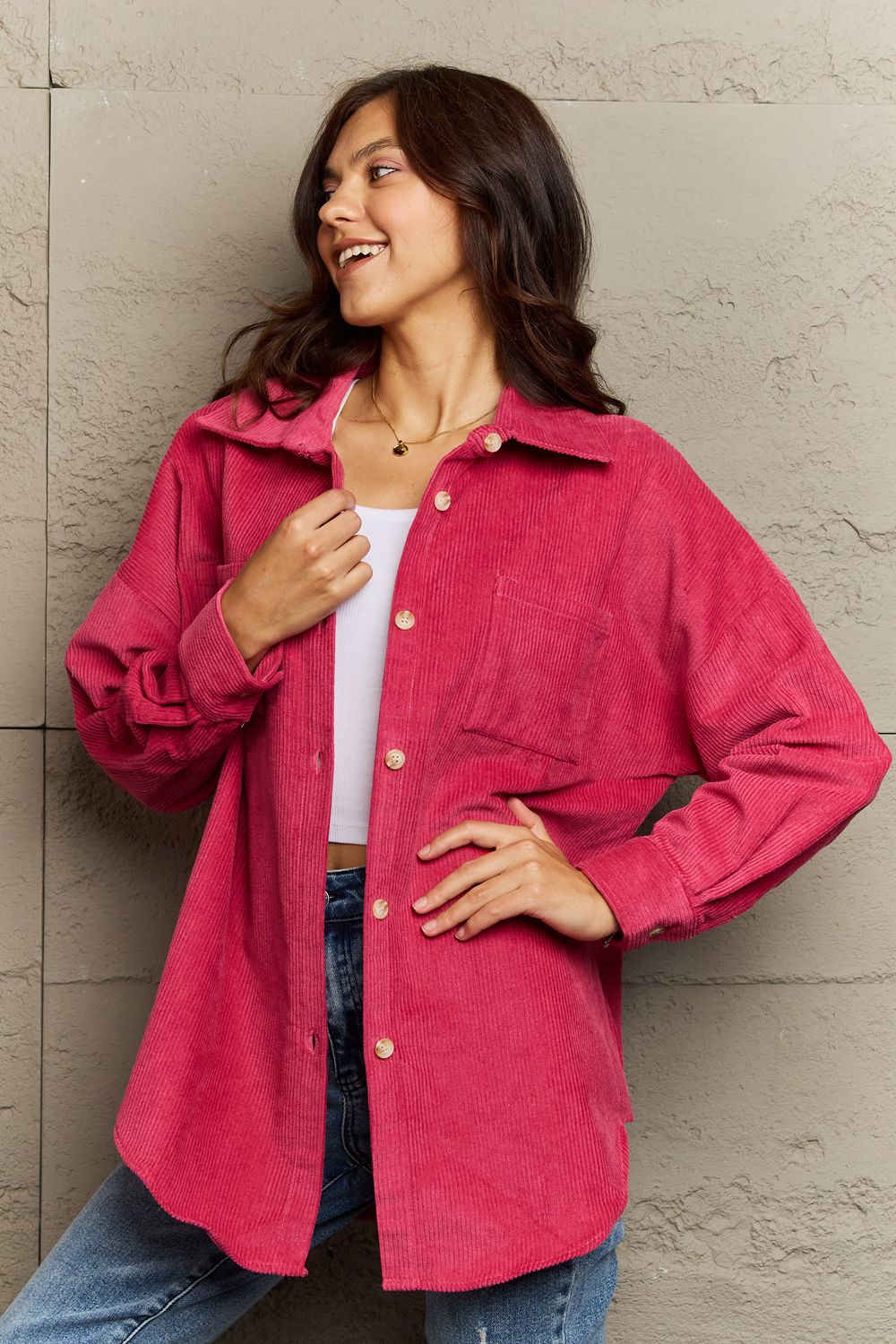 Zara Button-Down Jacket Shacket - 9 Colors! - Shop All Around Divas