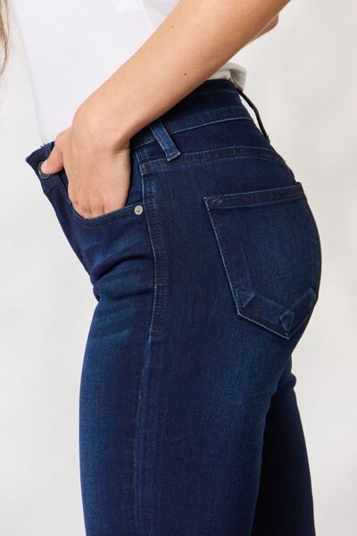 Kancan Full Size Mid Rise Flare Jeans - Shop All Around Divas