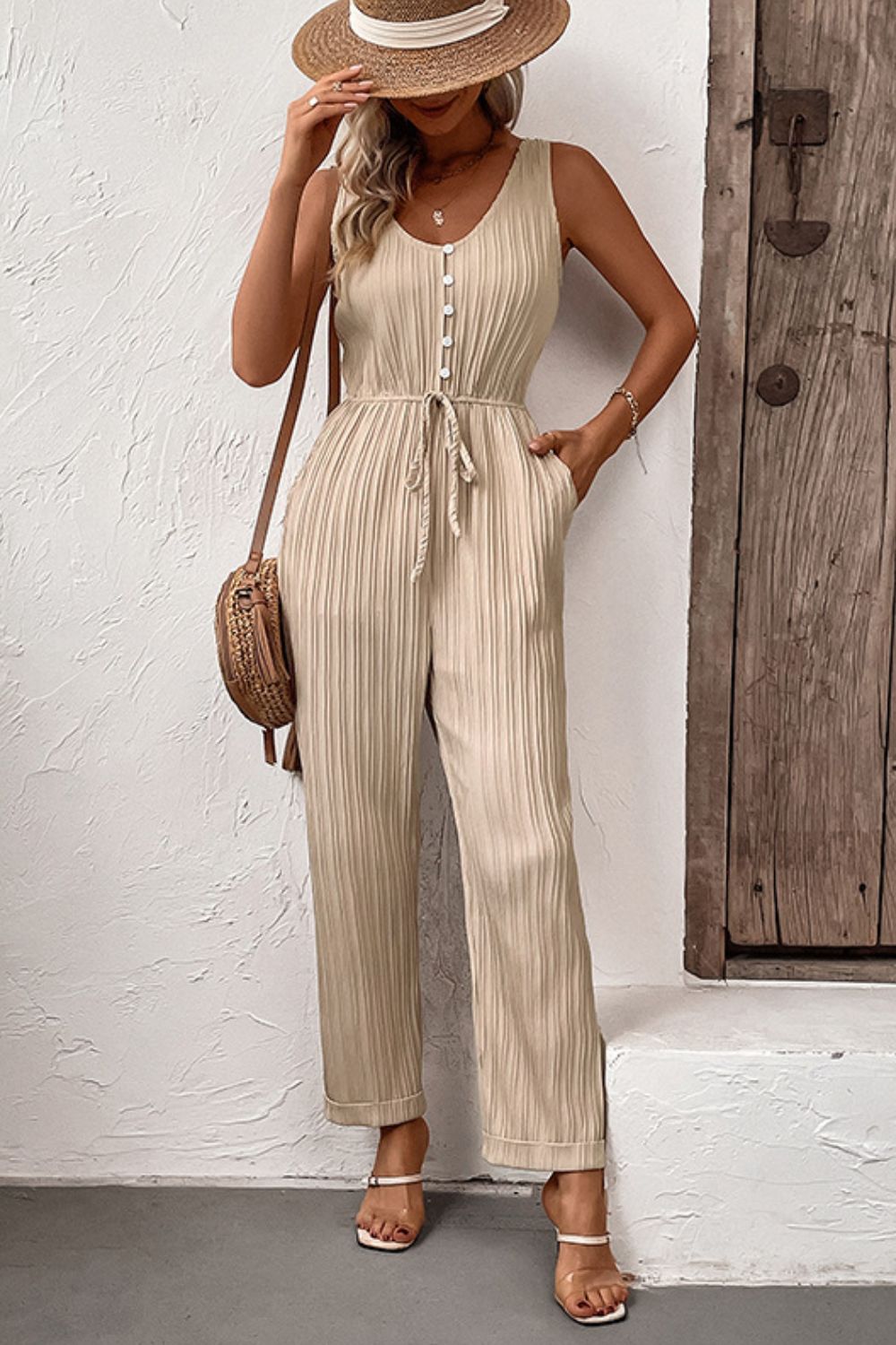 Nina Jumpsuit with Pockets - Shop All Around Divas