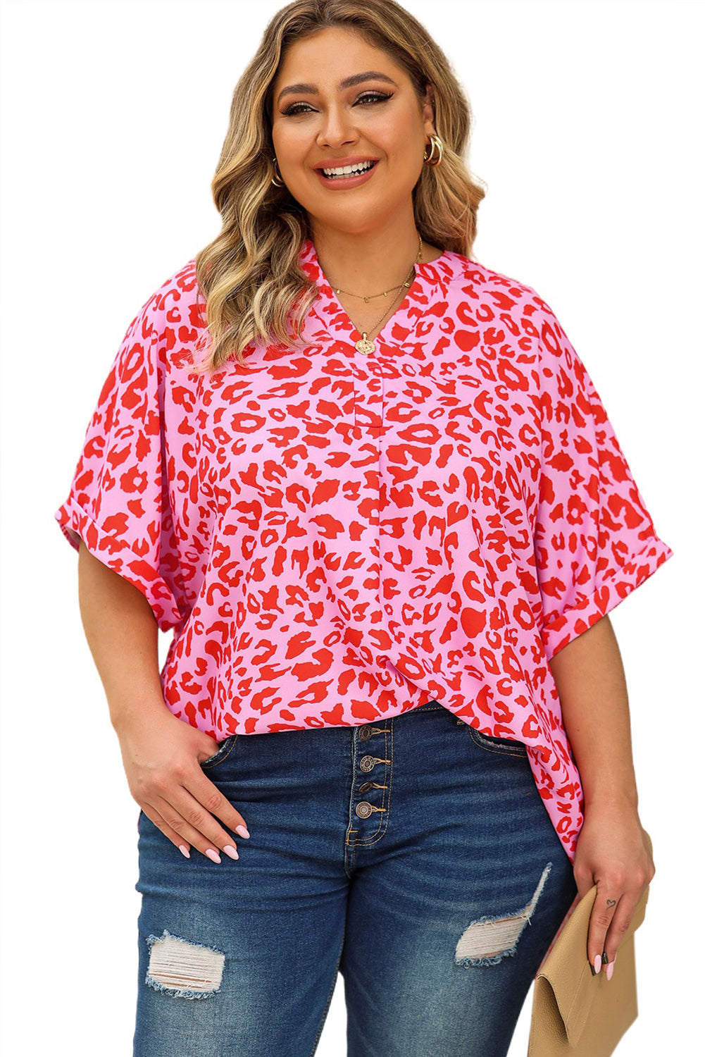 Victoria  Half Sleeve Top - CURVY  - 5 Styles - Shop All Around Divas