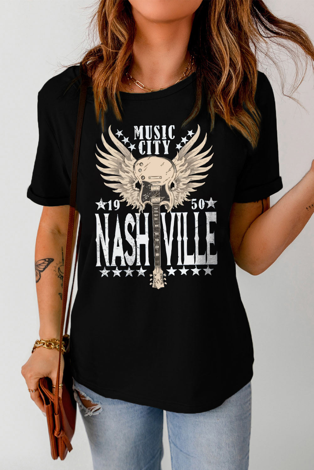 Music City Nashville T-Shirt - Shop All Around Divas