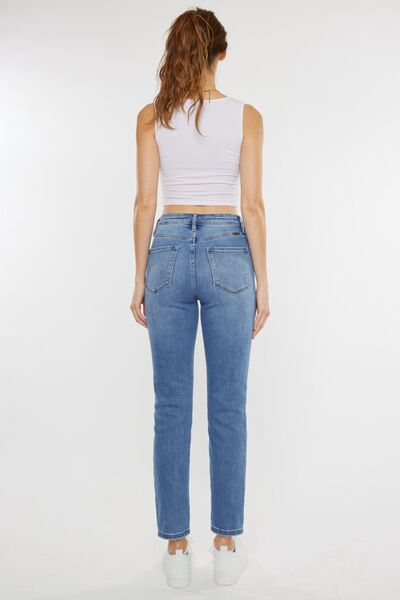 Kancan Full Size Cat's Whiskers High Waist Jeans - Shop All Around Divas