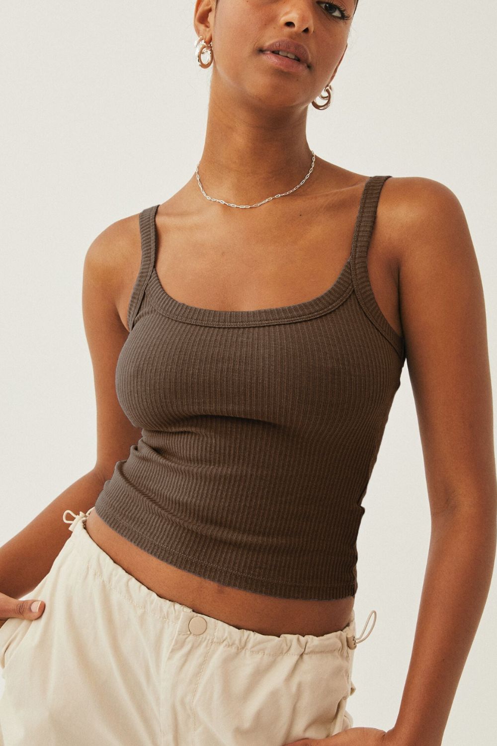 In Your Dreams Ribbed Cropped Cami - 6 Colors - Shop All Around Divas