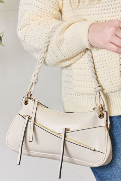 SHOMICO Braided Strap Shoulder Bag - Shop All Around Divas