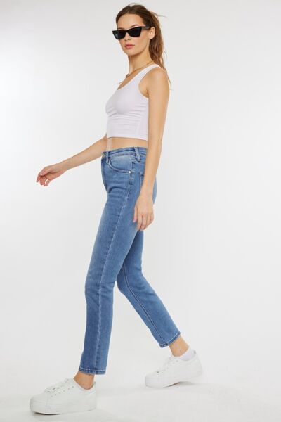 Kancan Full Size Cat's Whiskers High Waist Jeans - Shop All Around Divas