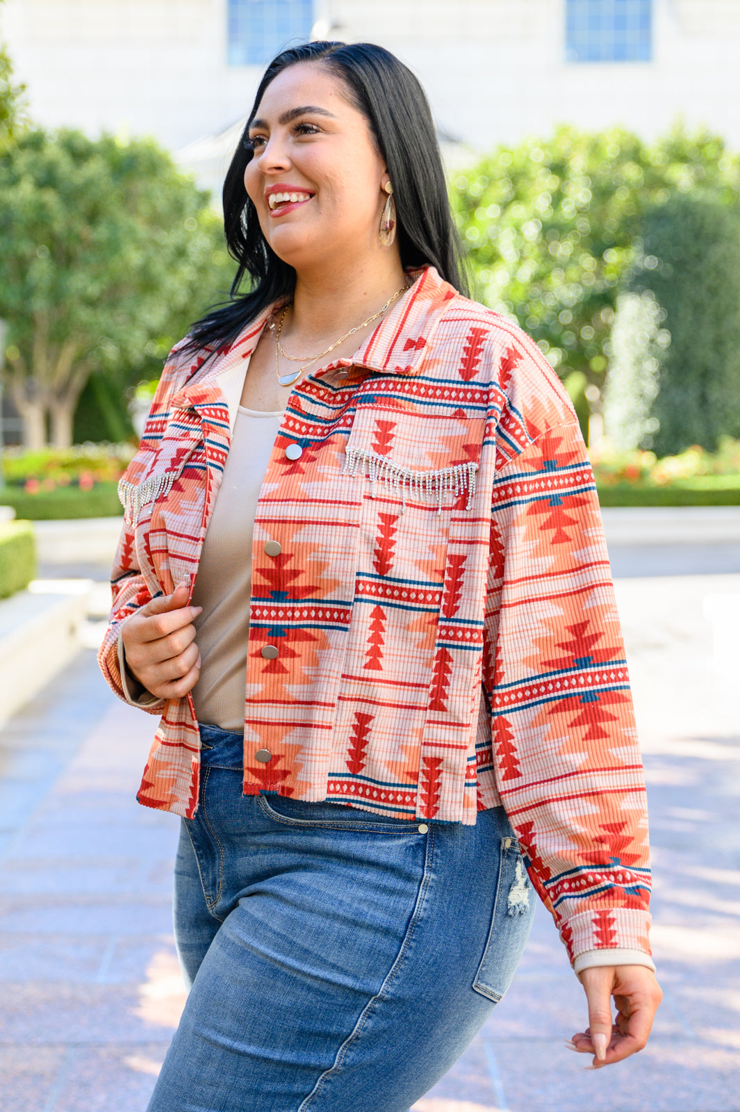 Breaking Free Western Print Jacket - Shop All Around Divas