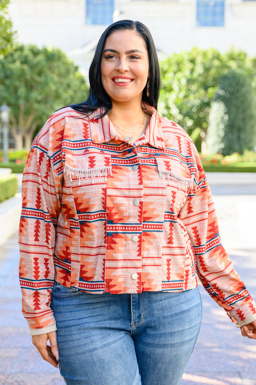 Breaking Free Western Print Jacket - Shop All Around Divas