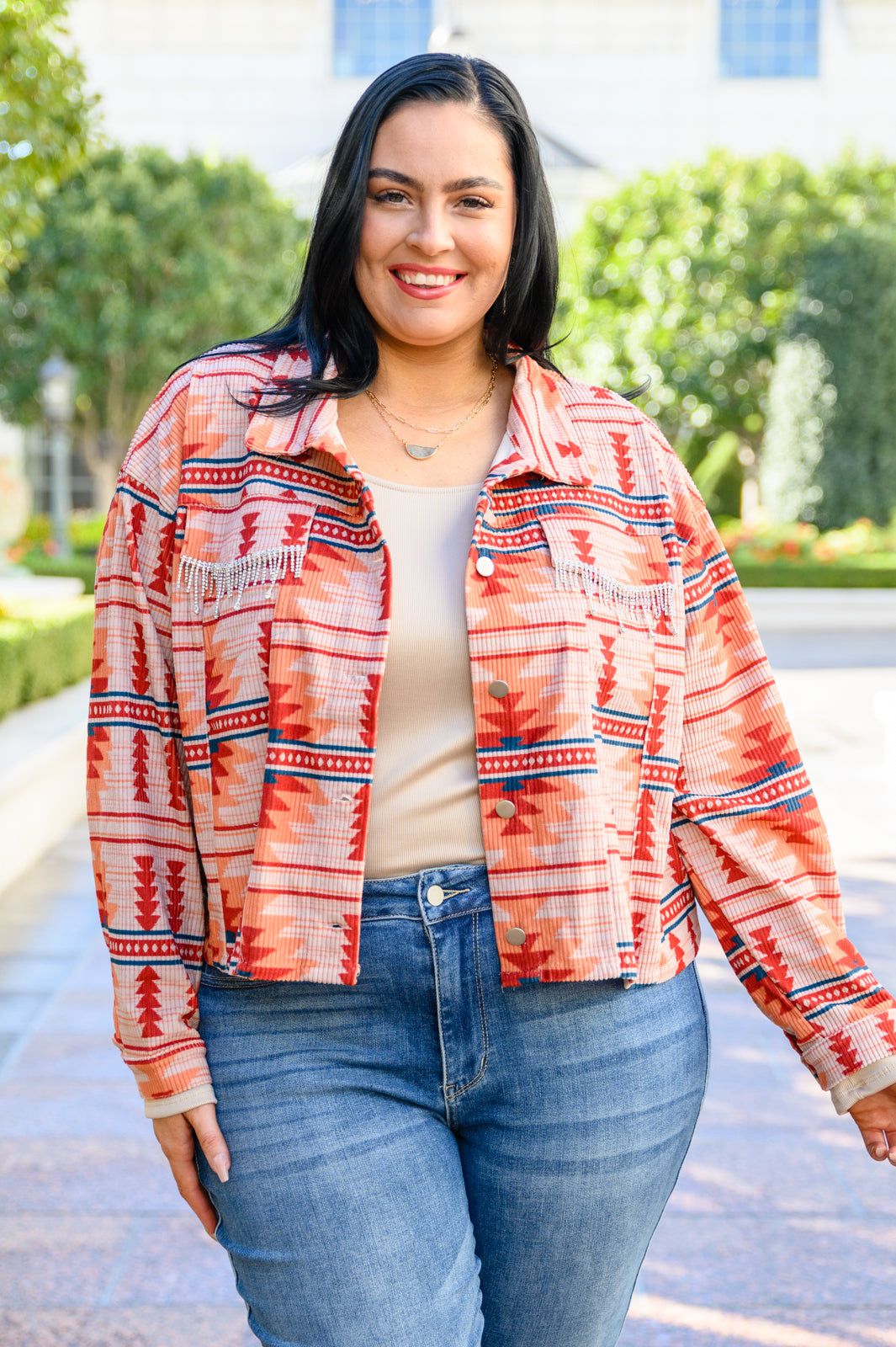 Breaking Free Western Print Jacket - Shop All Around Divas