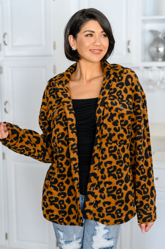 Castle Spotting Animal Print Jacket - Shop All Around Divas