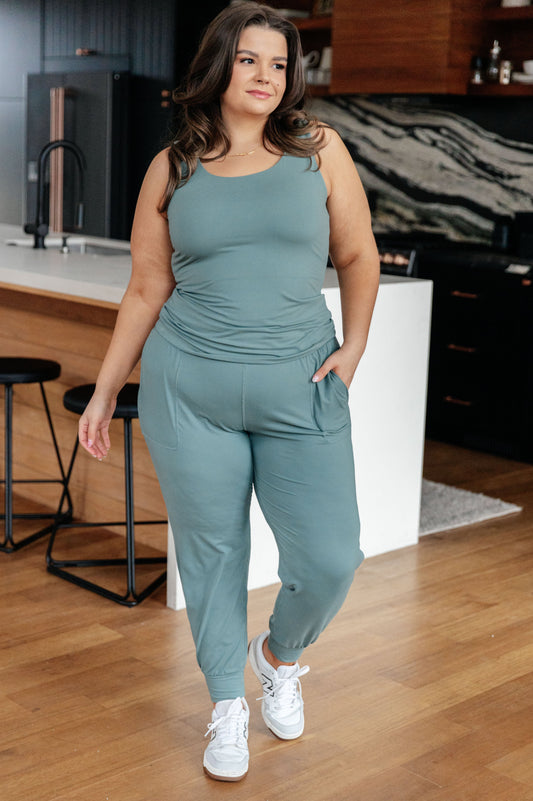 Casual But Cool Tank in Tidewater Teal - Shop All Around Divas