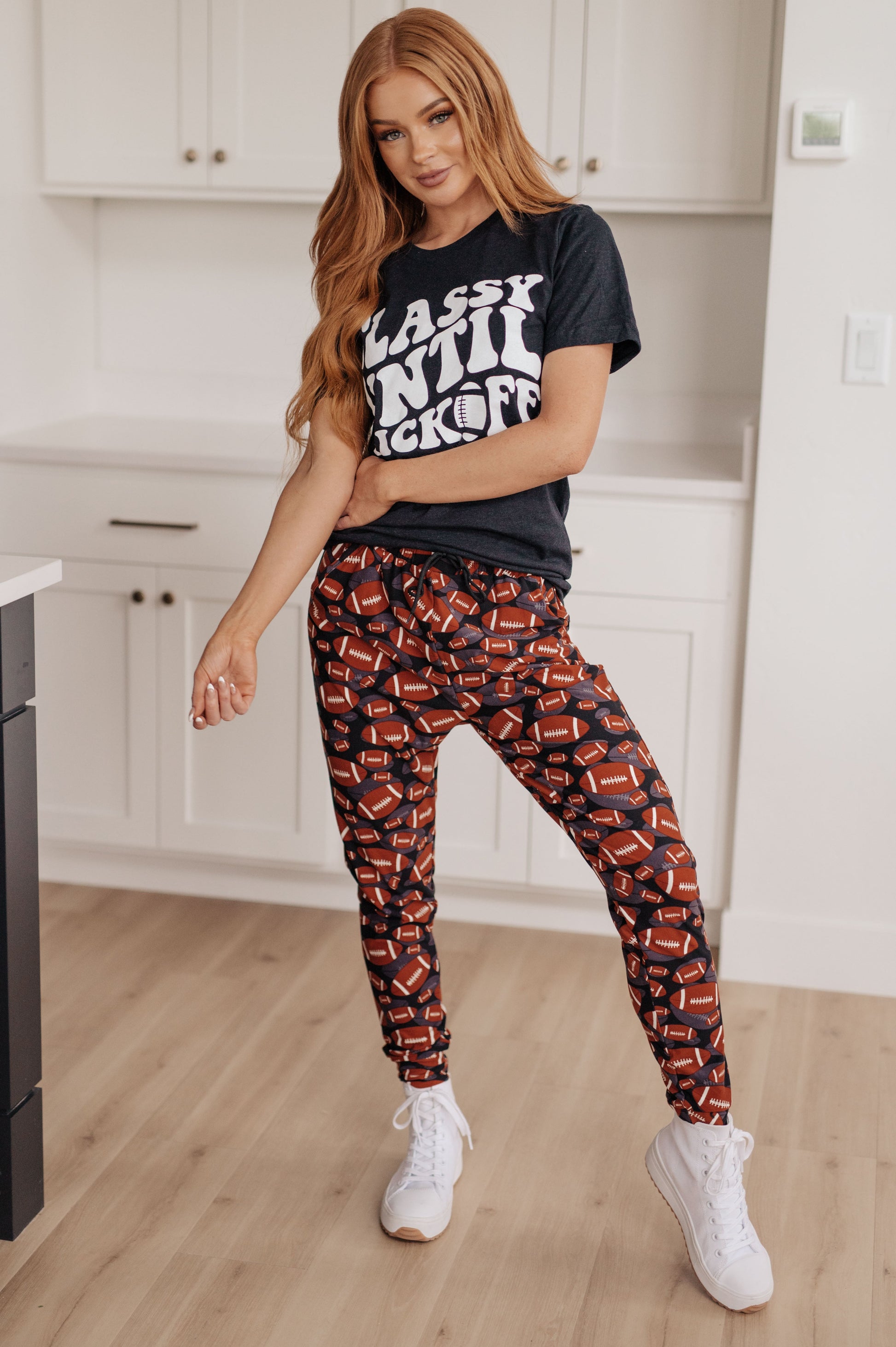 Classy Until Kickoff Tee - Shop All Around Divas