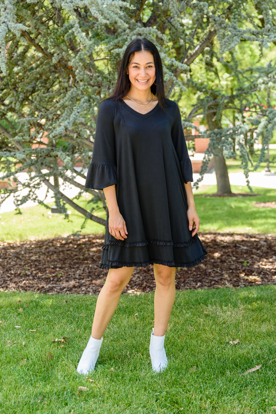 Coast Dress in Black - Shop All Around Divas