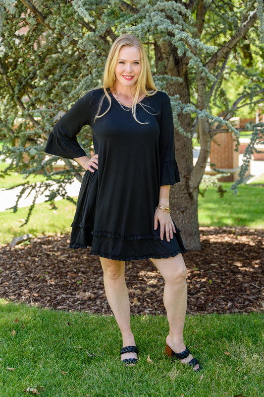 Coast Dress in Black - Shop All Around Divas