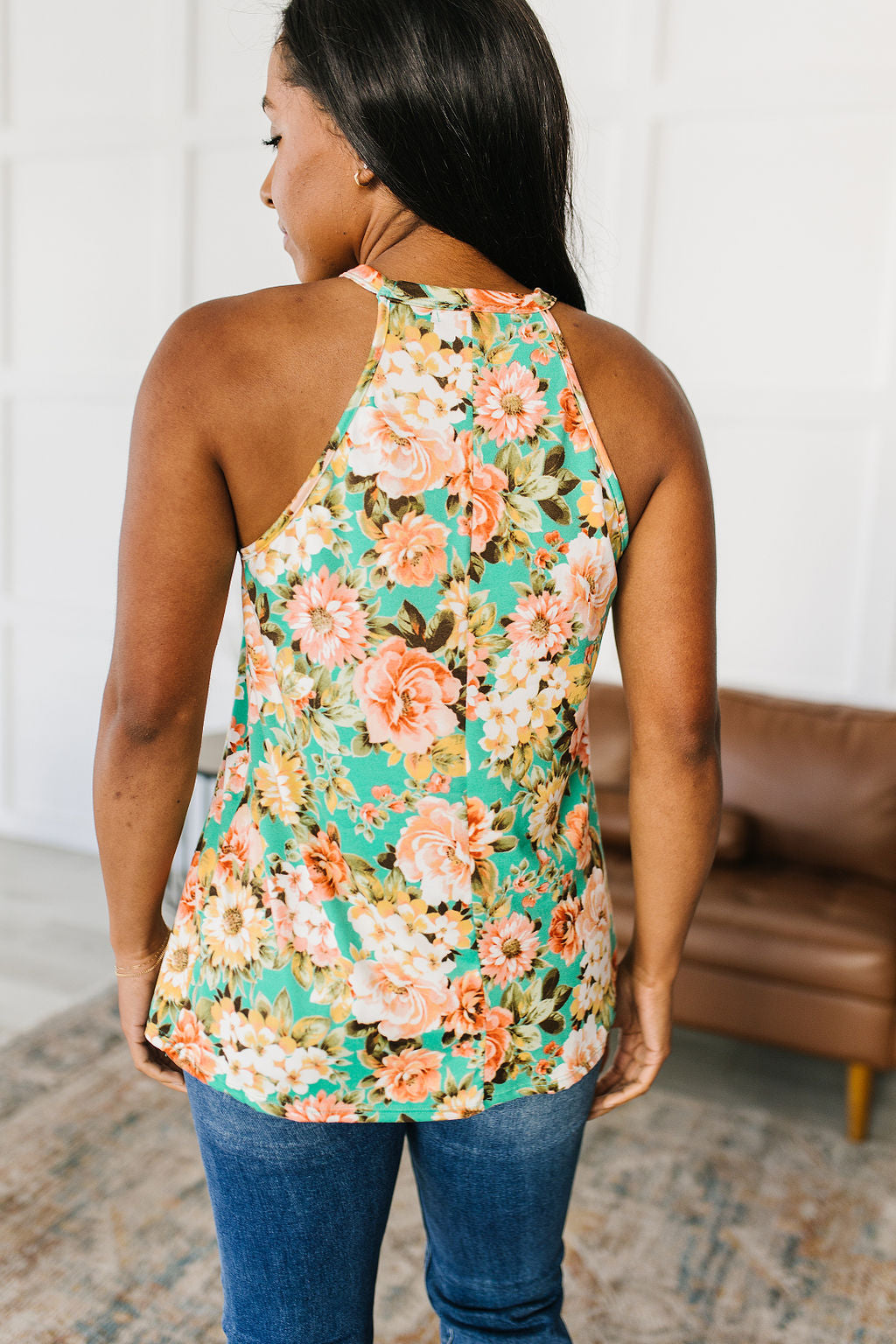 Fiddle Dee Dee Floral Halter Top - Shop All Around Divas