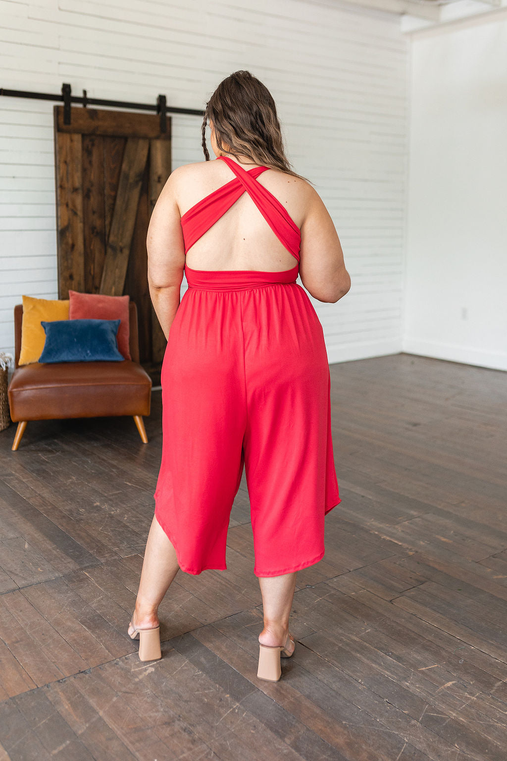 Good Idea Jumpsuit in Red - Shop All Around Divas