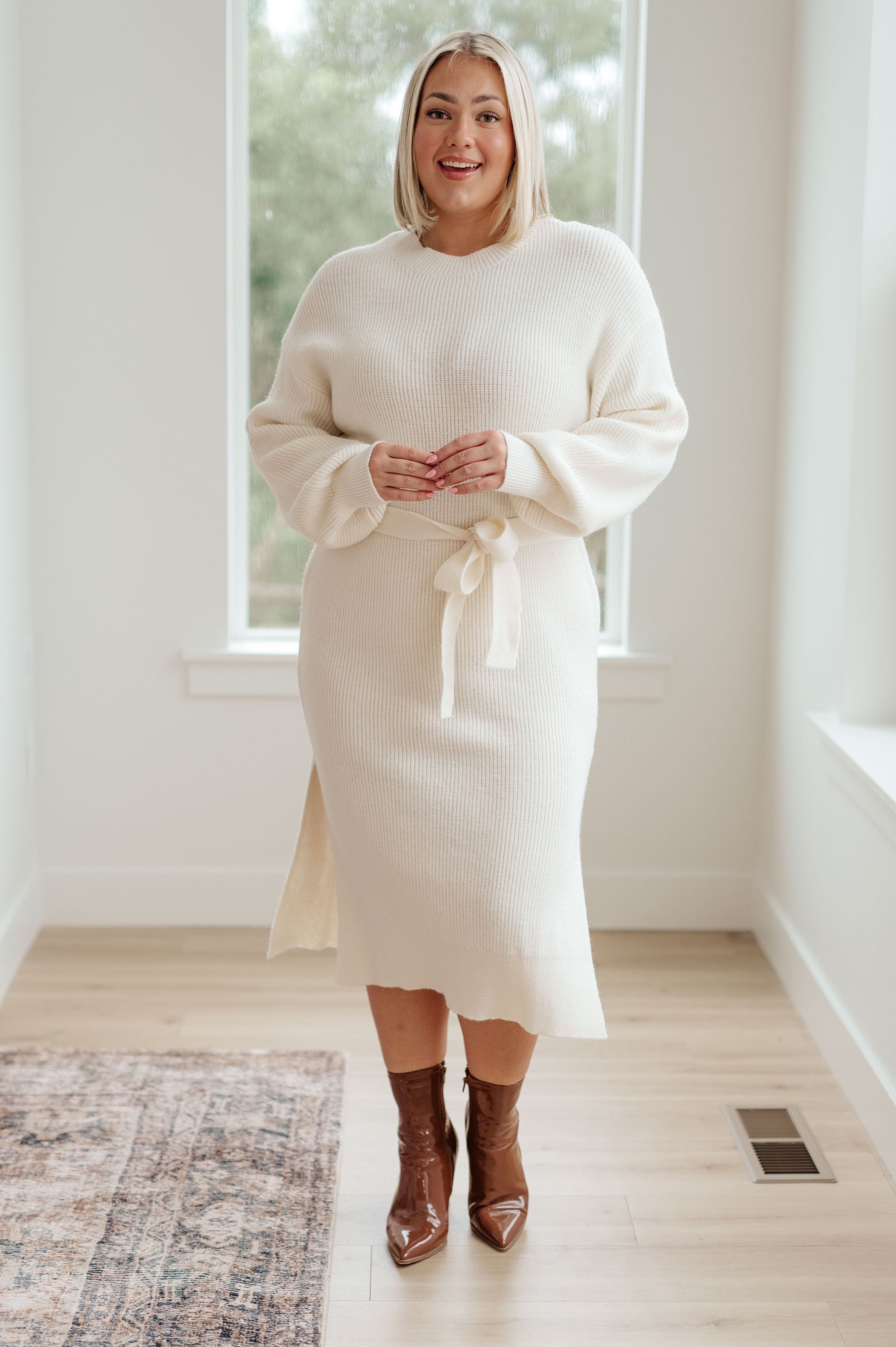 Hello Darling Sweater Dress - Shop All Around Divas