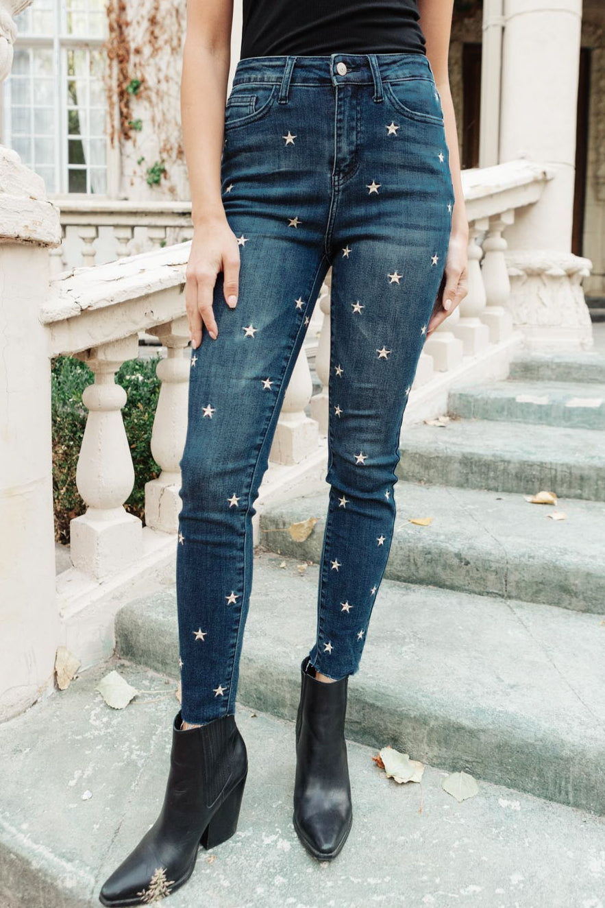 High Rise Starlight Skinnies - Judy Blue Judy Blue