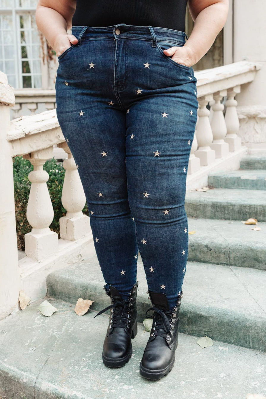 High Rise Starlight Skinnies - Judy Blue