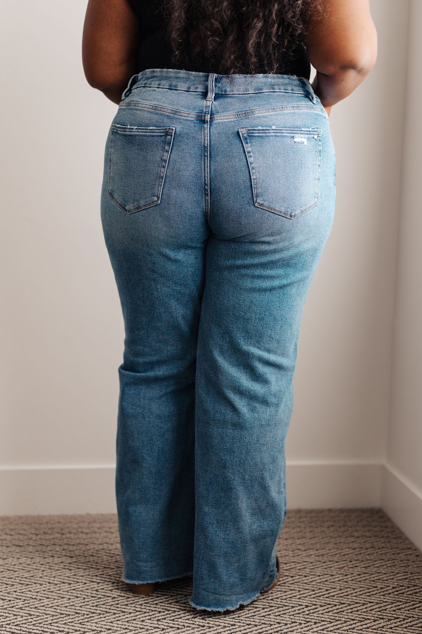 Hope High Rise Wide Leg Jeans - Shop All Around Divas