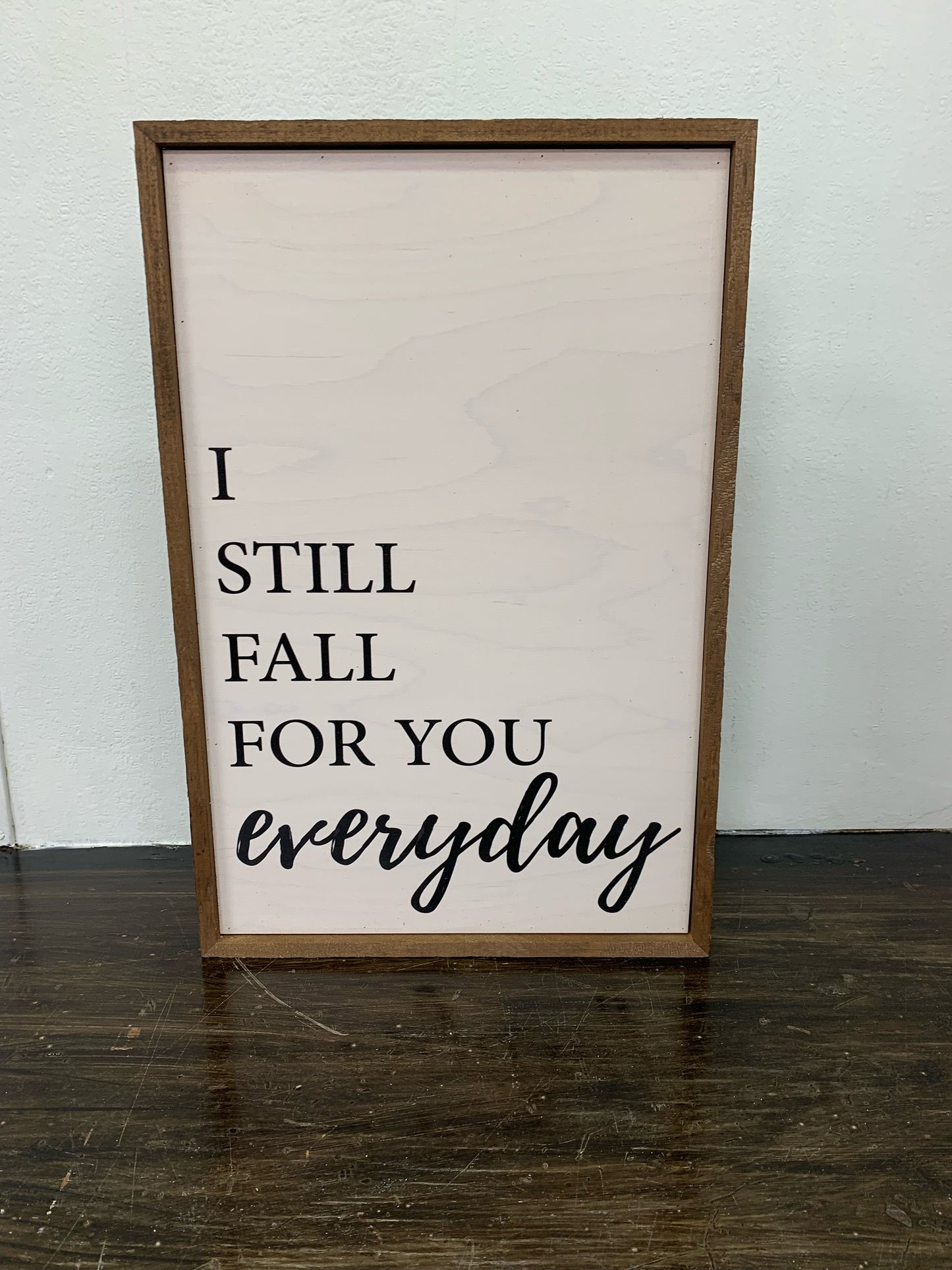 Fall Everday Box Sign