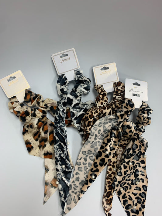 Leopard Tie Scrunchie Jaylanie