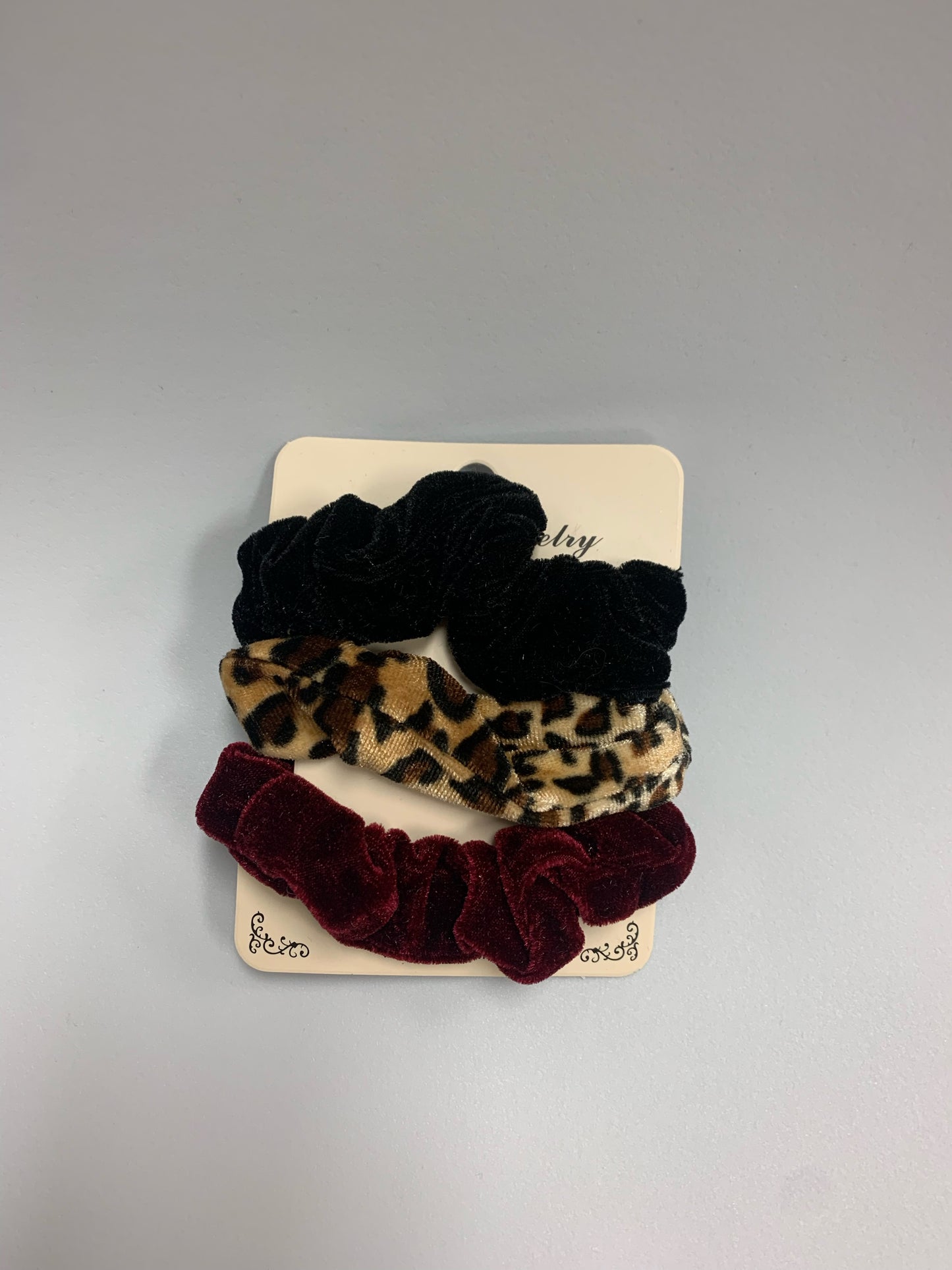 3 Pack Leopard Scrunchies