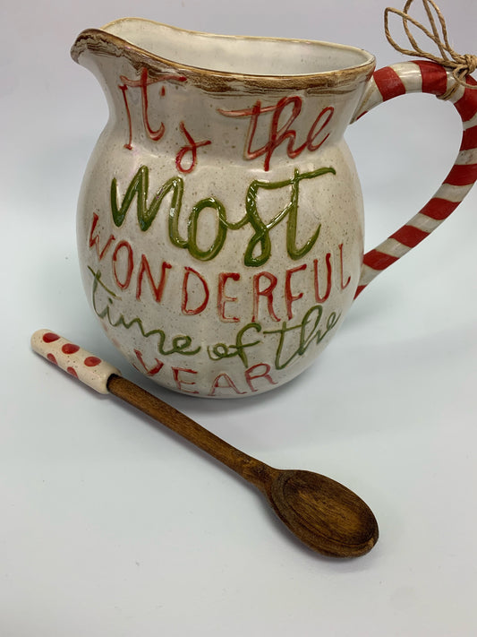 Wonderful Time of the Year Pitcher