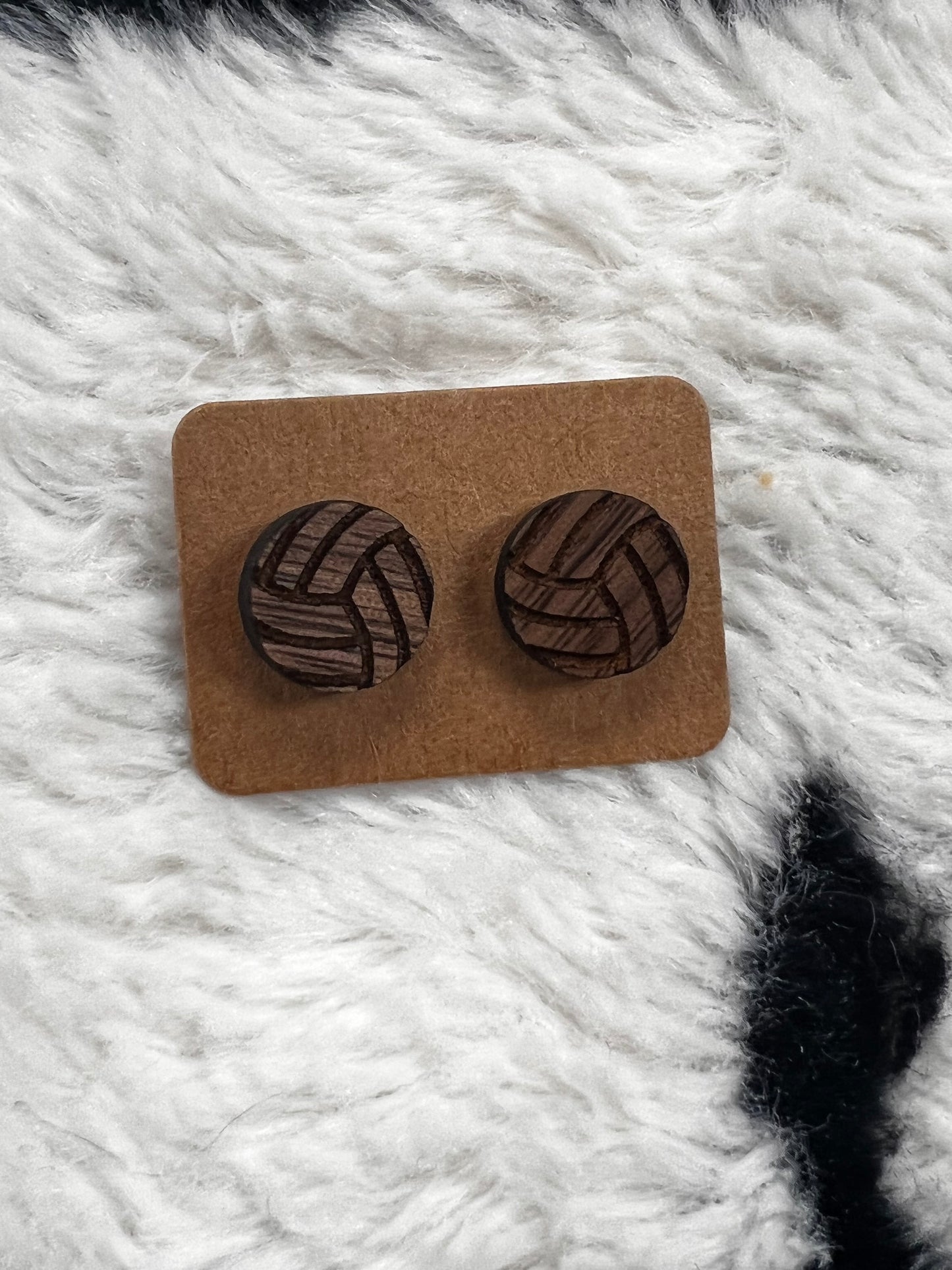 Volley Ball Post Earring