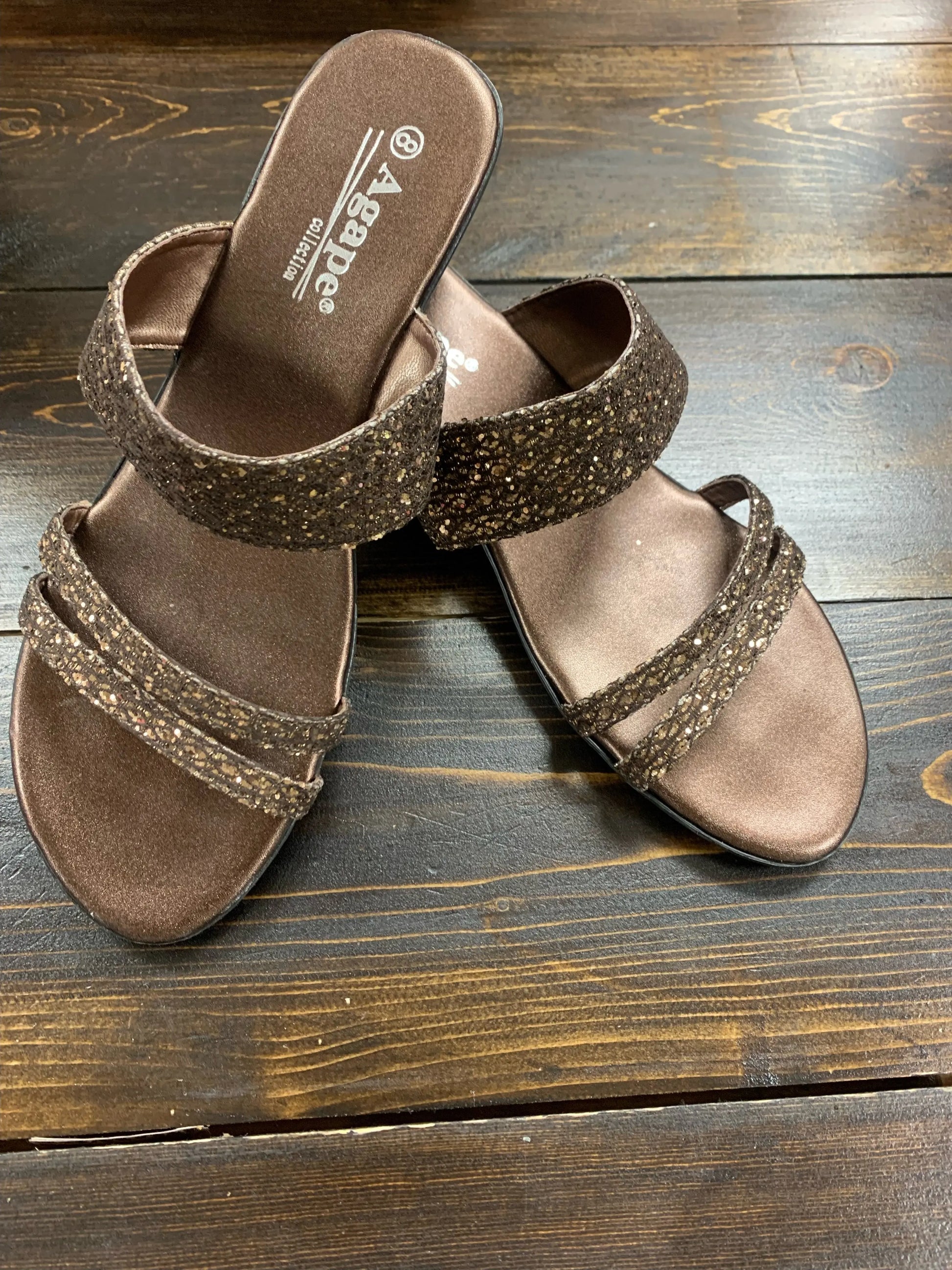 Bronze AGAPE Sandals Shop All Around Divas