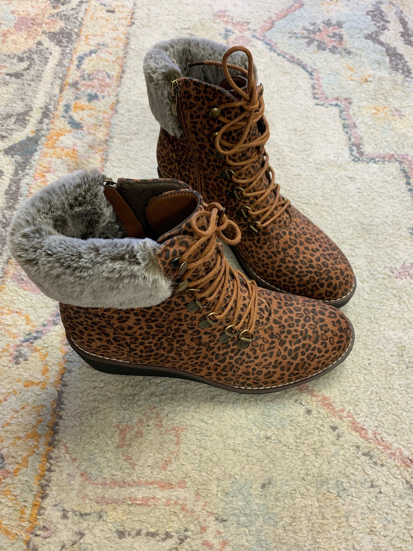 Fox Bay Boot - Small Leopard
