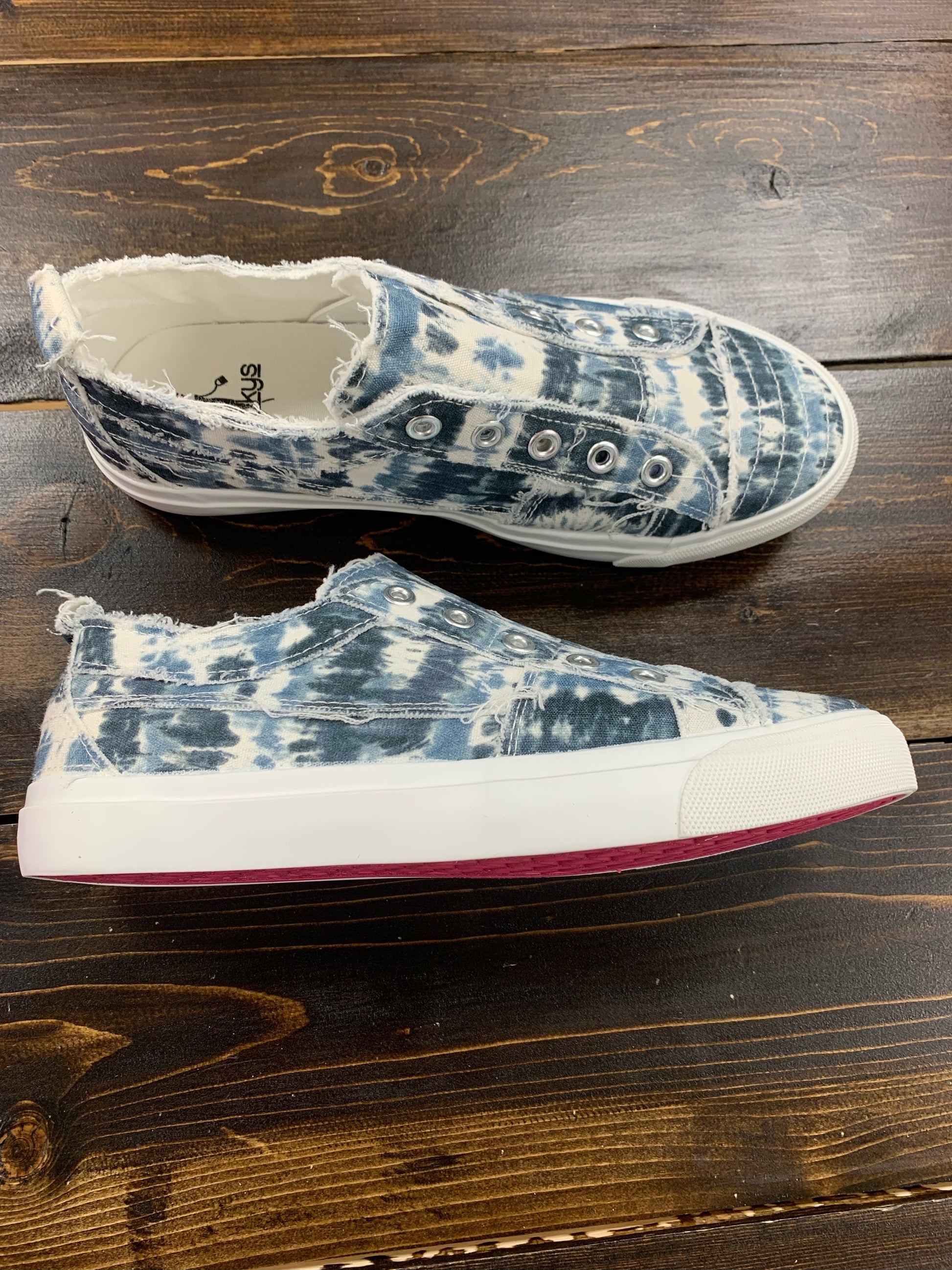 Babalu Corkys - Blue Tie Dye Corkys