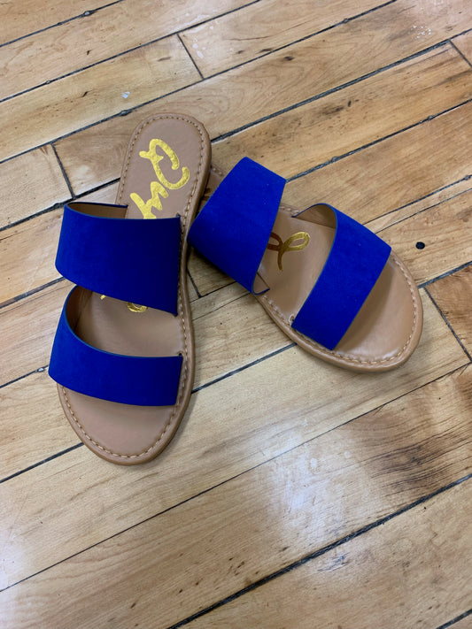 Athena Sandal - Blue Qupid