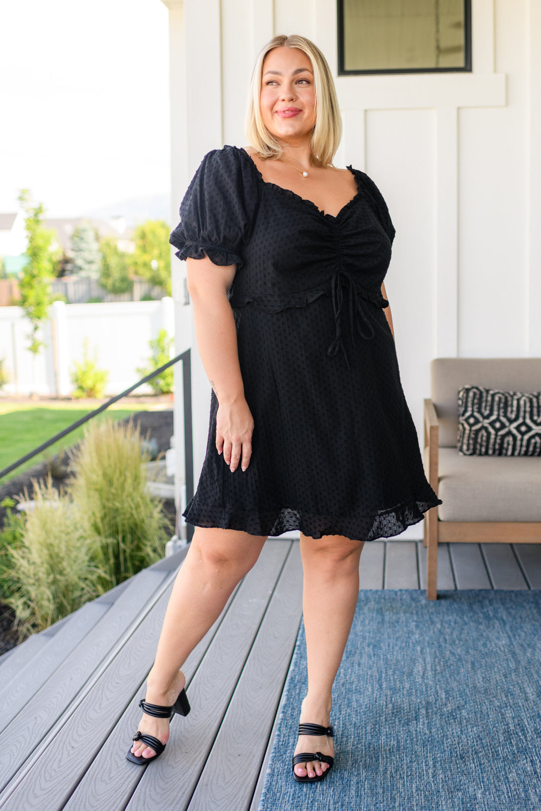 It's Cocktail Hour Ruffle Detail Dress - Shop All Around Divas