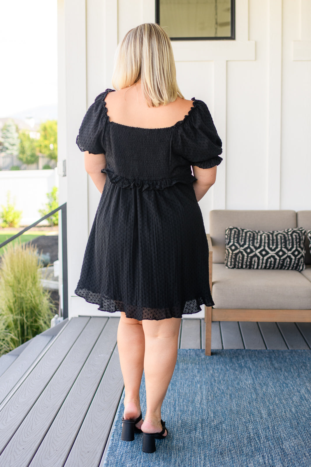 It's Cocktail Hour Ruffle Detail Dress - Shop All Around Divas