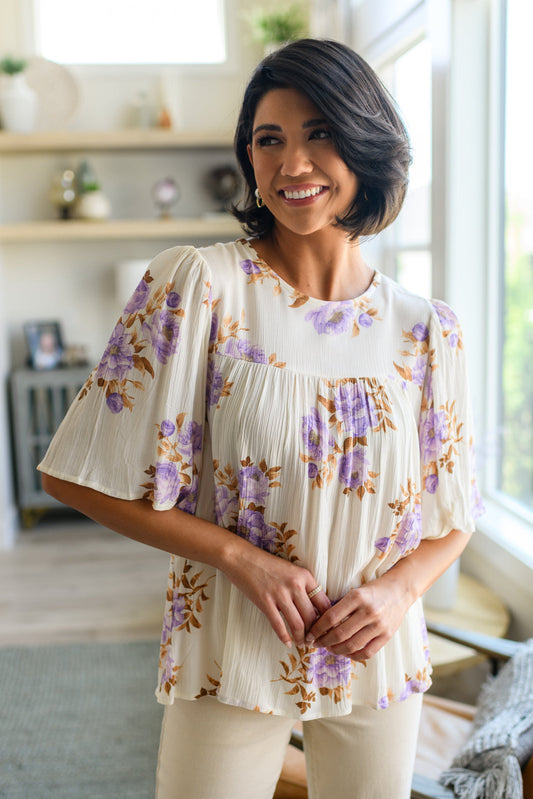 Lavender Haze Blouse - Shop All Around Divas