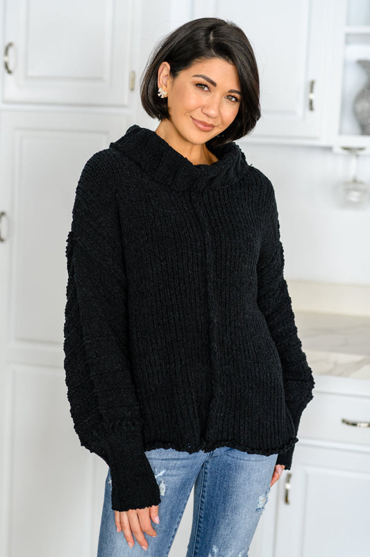 Maureen Long Sleeve Solid Knit Sweater - Shop All Around Divas