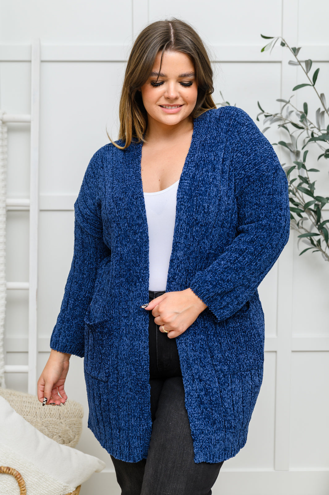 Mountain Mornings Cardigan In Navy - Shop All Around Divas