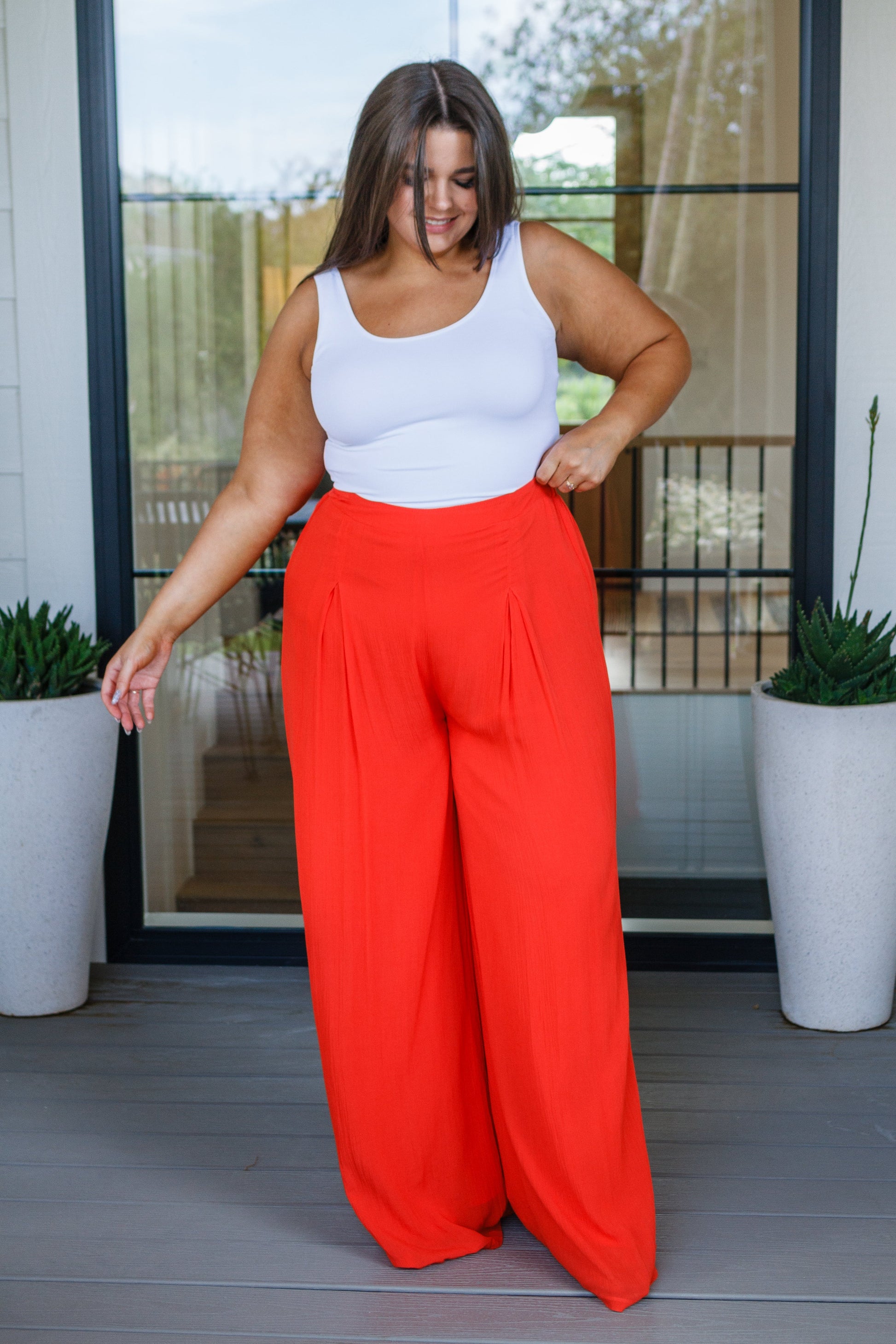 Not So Subtle Wide Leg Pants - Shop All Around Divas