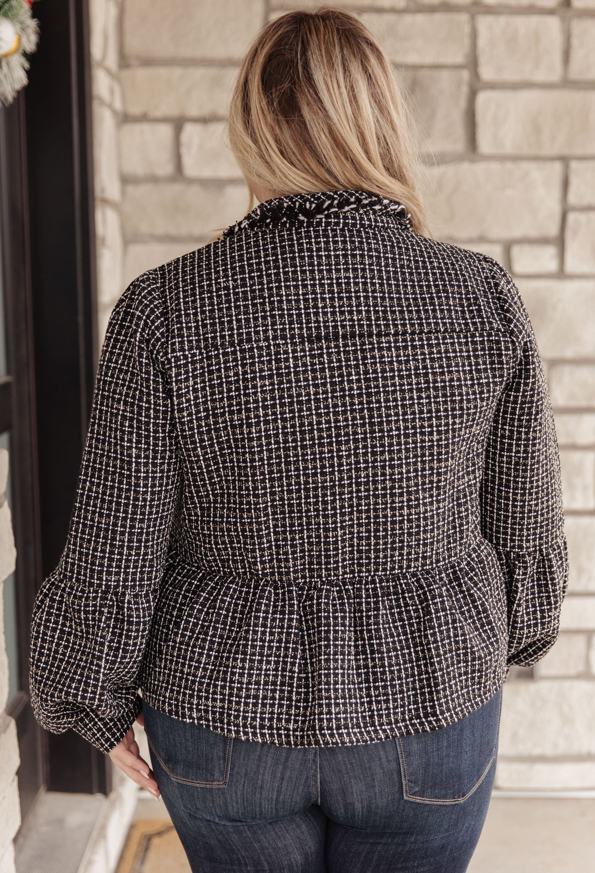 Number Five Tweed Jacket - Shop All Around Divas